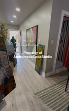 Load image into Gallery viewer, Grace Over Chaos | 48 Ă— 48 Original Painting by Andromeda Cook