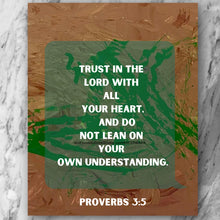 Load image into Gallery viewer, Proverbs 3:5