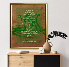 Load image into Gallery viewer, DEUTERONOMY 31:6