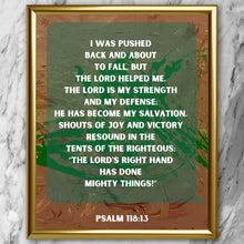Load image into Gallery viewer, PSALM 118:13