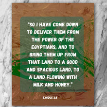 Load image into Gallery viewer, Exodus 3:8