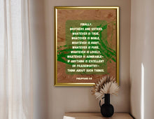 Load image into Gallery viewer, PHILIPPIANS 4:8