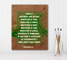 Load image into Gallery viewer, PHILIPPIANS 4:8