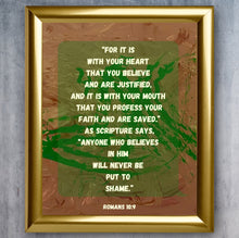 Load image into Gallery viewer, Romans 10:9