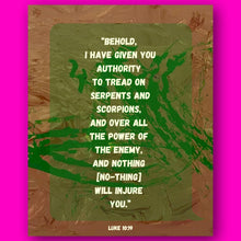 Load image into Gallery viewer, Luke 10:19