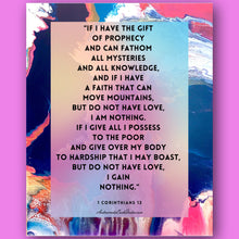 Load image into Gallery viewer, 1 Corinthians 13