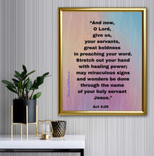 Load image into Gallery viewer, Acts 4:29