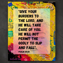 Load image into Gallery viewer, Psalm 55:22