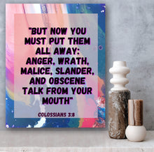 Load image into Gallery viewer, Colossians 3:8
