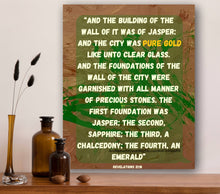 Load image into Gallery viewer, Revelations 21:18