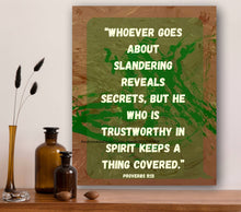 Load image into Gallery viewer, Proverbs 11:13