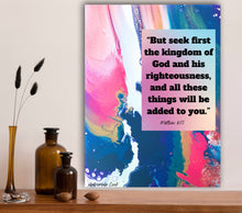 Load image into Gallery viewer, Matthew 6:33