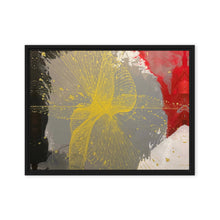Load image into Gallery viewer, Grace Over Chaos abstract framed canvas wall art by Andromeda Cook. House of Purpose Collection