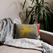 Load image into Gallery viewer, House of Purpose by Andromeda Cook Grace Over Chaos Contemporary art pillow