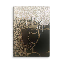 Load image into Gallery viewer, Contemporary faith inspired canvas art Touch Not My Anointed by Philadelphia artist Andromeda Cook representing spiritual unity and purpose