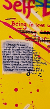 Load image into Gallery viewer, painting about self love