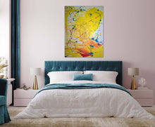 Load image into Gallery viewer, Hamsa – Original Spiritual Abstract Painting by Andromeda Cook | Contemporary Fine Art