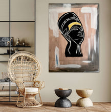 Load image into Gallery viewer, Queen Nefertiti – Original Figurative Painting by Andromeda Cook | Contemporary Fine Art