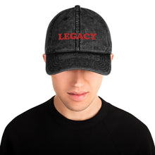 Load image into Gallery viewer, Legacy Driven Mindset Vintage Cotton Twill Cap
