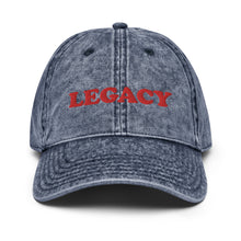 Load image into Gallery viewer, Legacy Driven Mindset Vintage Cotton Twill Cap