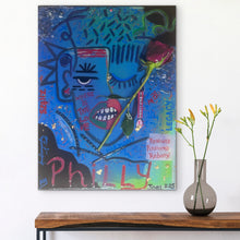 Load image into Gallery viewer, I Declare – Original Contemporary Painting by Andromeda Cook | Inspirational Fine Art
