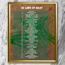 Load image into Gallery viewer, 42 Laws of Maat
