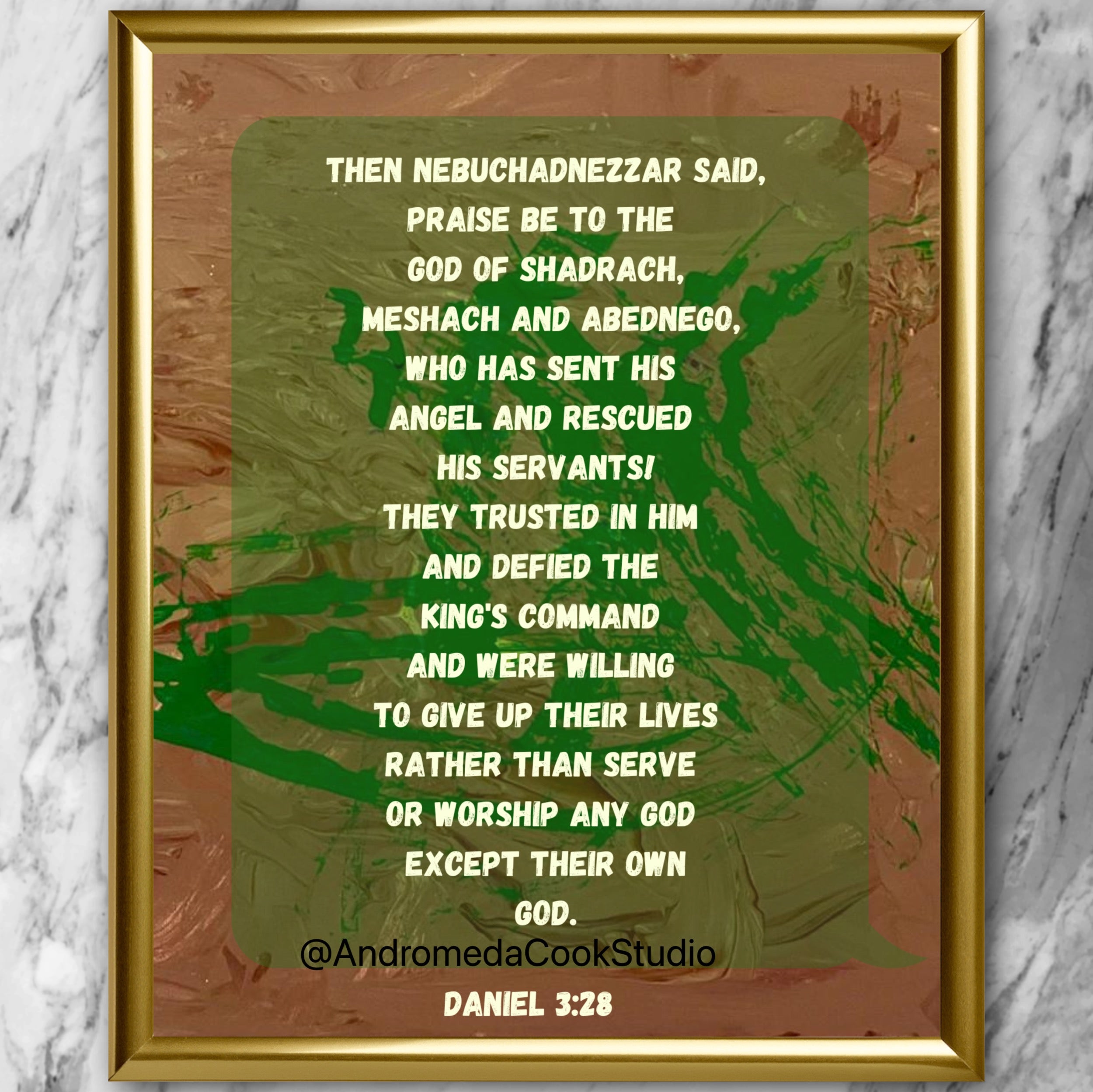 Daniel 3:28