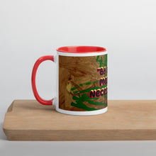 Load image into Gallery viewer, By Any Means Necessary Malcolm X inspired collector mug featuring original artwork by Andromeda Cook Studio
