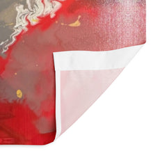 Load image into Gallery viewer, Grace Over Chaos abstract bathroom decor shower curtain by Andromeda Cook
