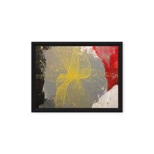 Load image into Gallery viewer, Grace Over Chaos contemporary abstract framed artwork by artist Andromeda Cook. House of Purpose Collection.

