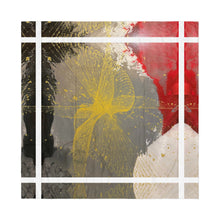 Load image into Gallery viewer, Grace Over Chaos modern abstract bedroom comforter by Andromeda Cook. House of Purpose Collection.

