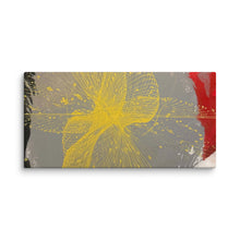 Load image into Gallery viewer, Grace Over Chaos modern fine art wall canvas by Andromeda Cook. House of Purpose Collection.
