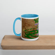 Load image into Gallery viewer, Inspirational perseverance mug inspired by Wilma Rudolph featuring original artwork from Andromeda Cook Studio.
