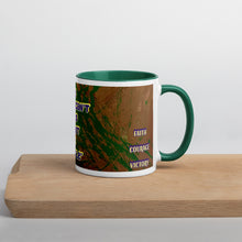 Load image into Gallery viewer, Inspirational coffee mug inspired by Wilma Rudolph with motivational perseverance quote artwork.
