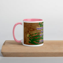 Load image into Gallery viewer, Inspirational coffee mug inspired by Olympic champion Wilma Rudolph with motivational perseverance quote.
