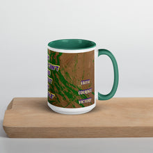 Load image into Gallery viewer, Motivational Wilma Rudolph quote mug reminding that triumph cannot be achieved without struggle.

