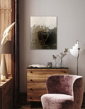 Load image into Gallery viewer, Anointed contemporary abstract artwork by Philadelphia artist Andromeda Cook inspired by Psalm 105:15 Touch Not My Anointed
