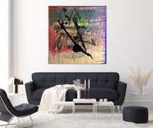 Load image into Gallery viewer, Meta collector investment original painting by Andromeda Cook from the 10K Collection displayed as a luxury statement piece.


