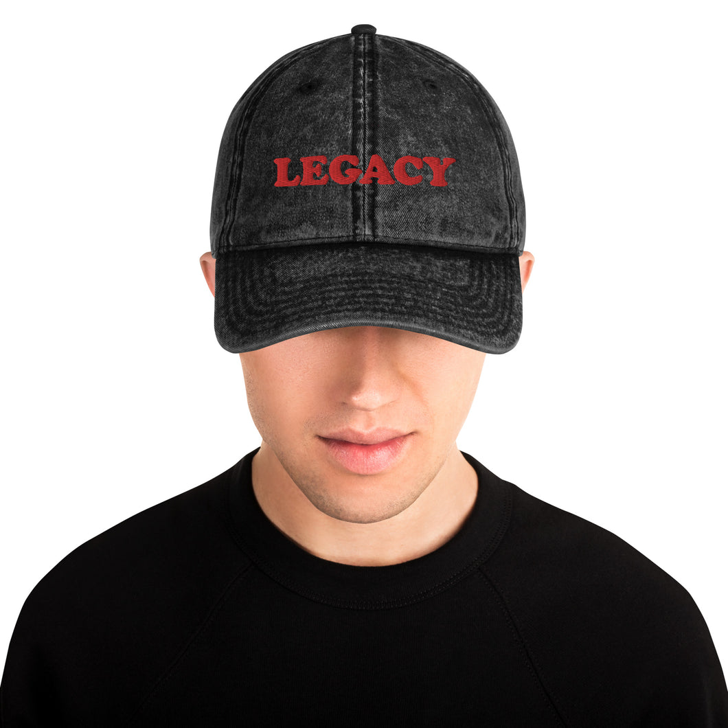 Legacy Driven Mindset Vintage Cotton Twill Cap