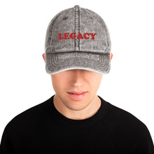 Load image into Gallery viewer, Legacy Driven Mindset Vintage Cotton Twill Cap
