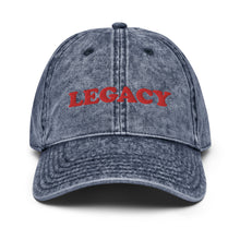Load image into Gallery viewer, Legacy Driven Mindset Vintage Cotton Twill Cap
